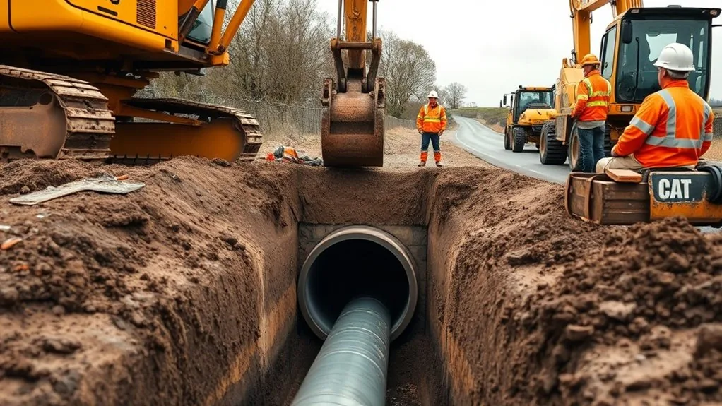 Pipe Ramming in Folkestone | Driving Pipes Under Roads, Walls & Buildings